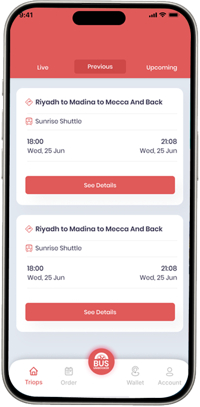 Trip Details Screen
