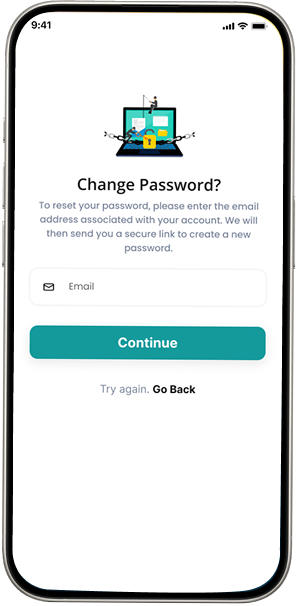 Forgot Password Screen