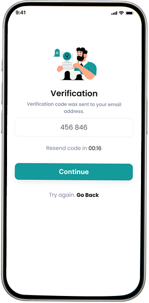 OTP Verification Screen