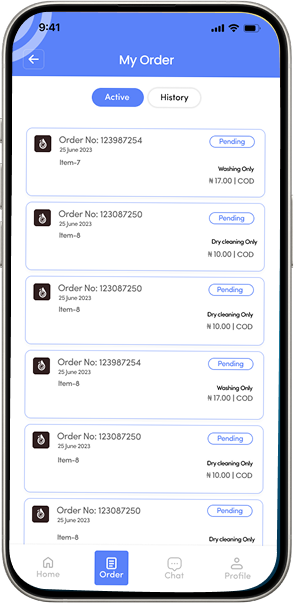 Washly App Screenshot