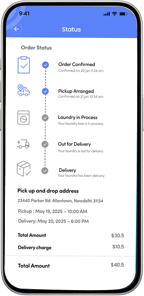 Washly App Screenshot