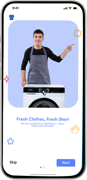 Washly App Screenshot