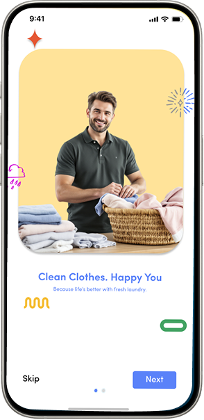 Washly App Screenshot